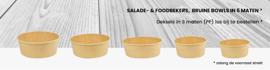 Food- / Salade & Soepbekers, bowls