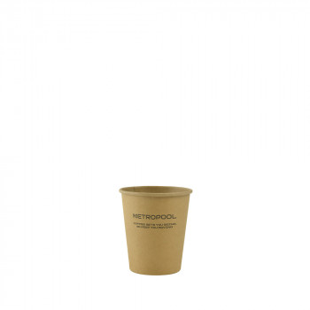 Espresso beker kraft bruin 120ml/4oz